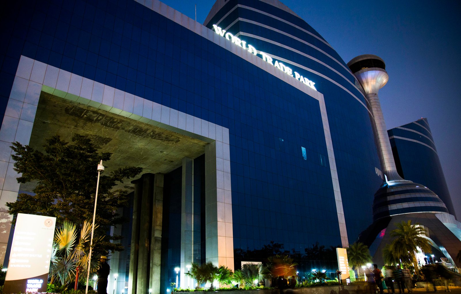 Sleek Glass Facade