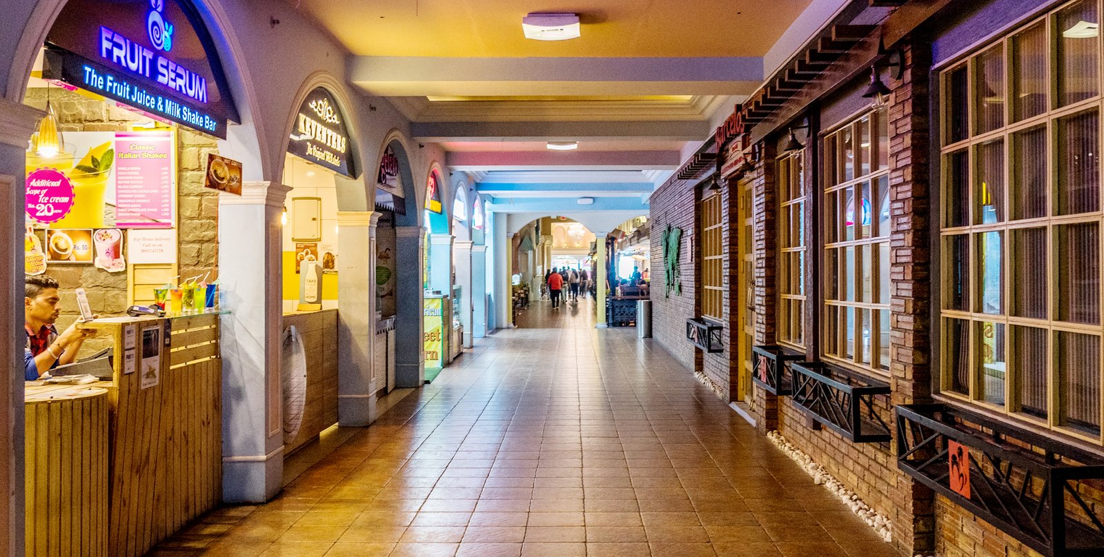 Vibrant Food Hall